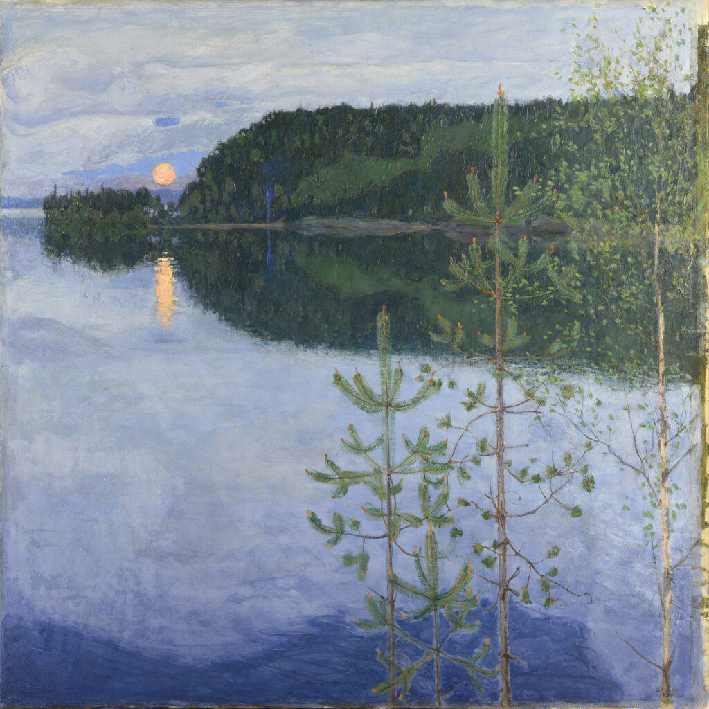 Akseli Gallen-Kallela, Spring Night, 1915