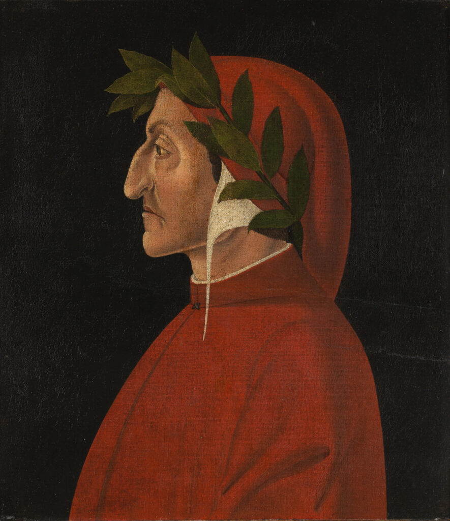 Anonyme, Portrait de Dante Alighieri, vers 1500
