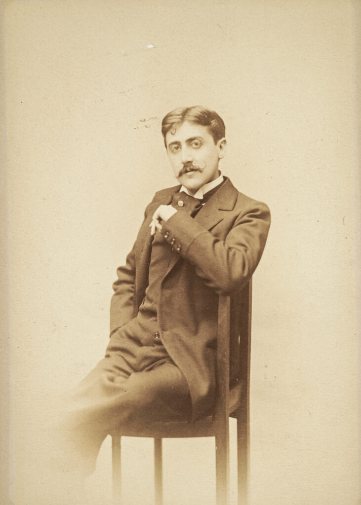 Otto Wegener, Portrait de Marcel Proust, 1895 Collection J. Polge