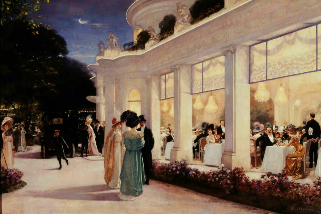 Henri Gervex, Une soirée au Pré-Catelan, 1909