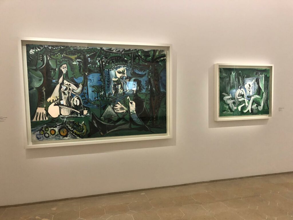 Vue de l'exposition Nouveaux Chefs-d'œuvre, la dation Maya-Ruiz Picasso au Musée National Picasso de Paris, 2022