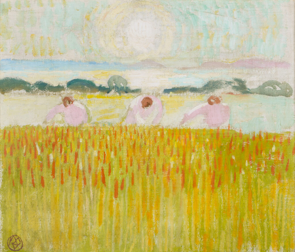 Maurice Denis (1870-1943), Soleil blanc sur les blés, vers 1914