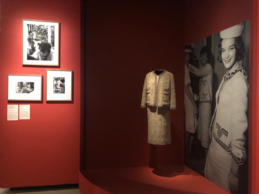 Vue de l'exposition consacrée à Romy Schneider à la Cinémathèque Française de Paris