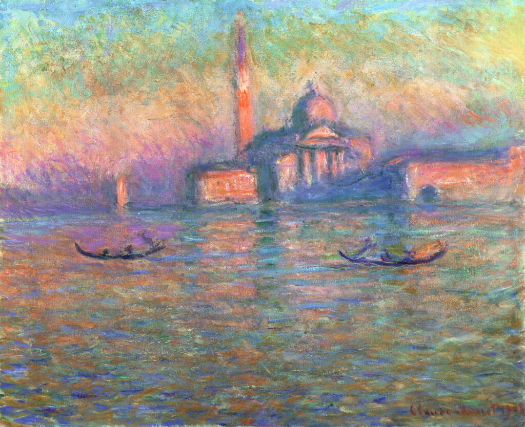 Claude Monet, San Giorgio Maggiore, Venise, 1908