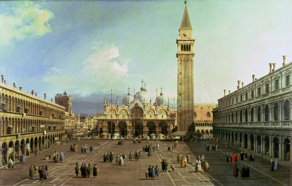 Canaletto, Place San Marco, Venise, vers 1730-35,