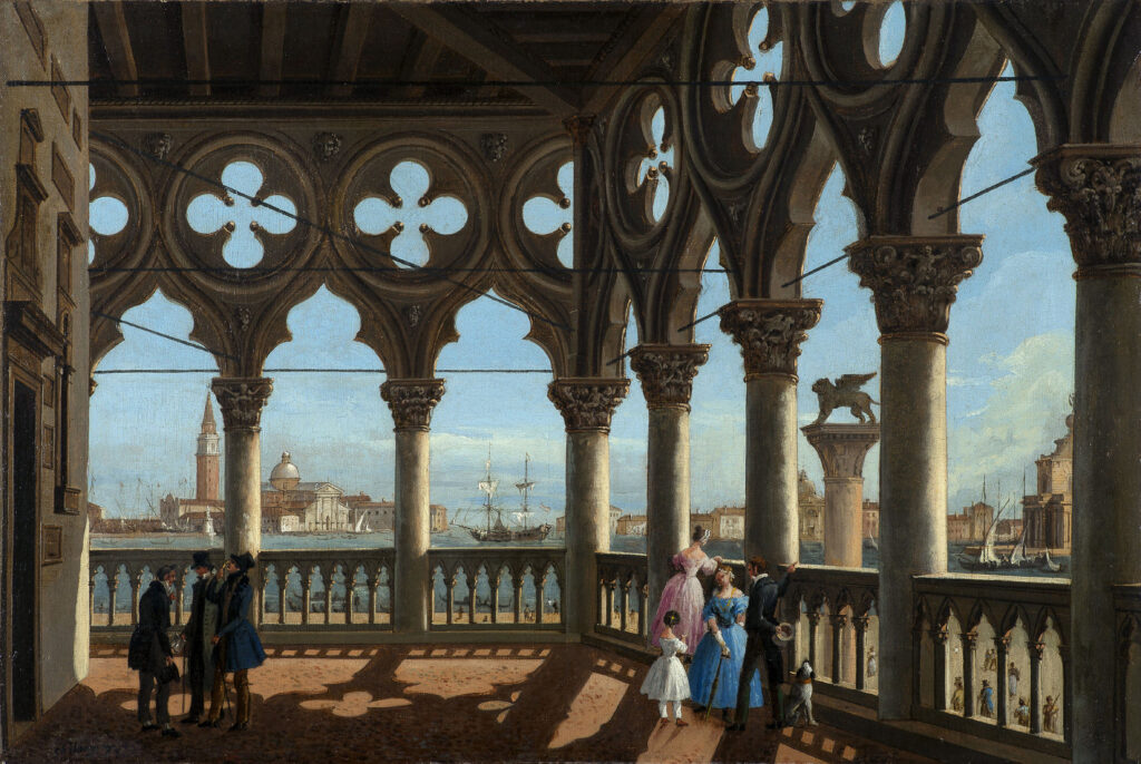 Vincenzo Chilone, Venise – la Loggia du Palais des Doges,