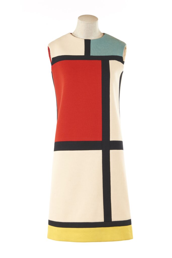 Yves Saint Laurent, Robe hommage à Piet Mondrian, 1965