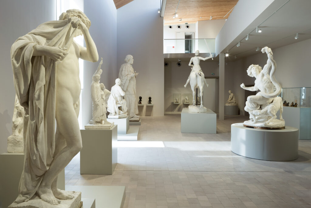 Salles d'exposition du musée Camille Claudel de Nogent-sur-Seine 