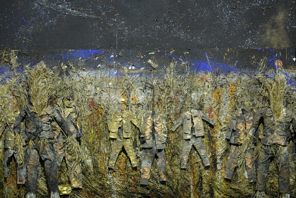 Vue de l'exposition Pour Paul Celan d'Anselm Kiefer au Grand Palais Ephémère