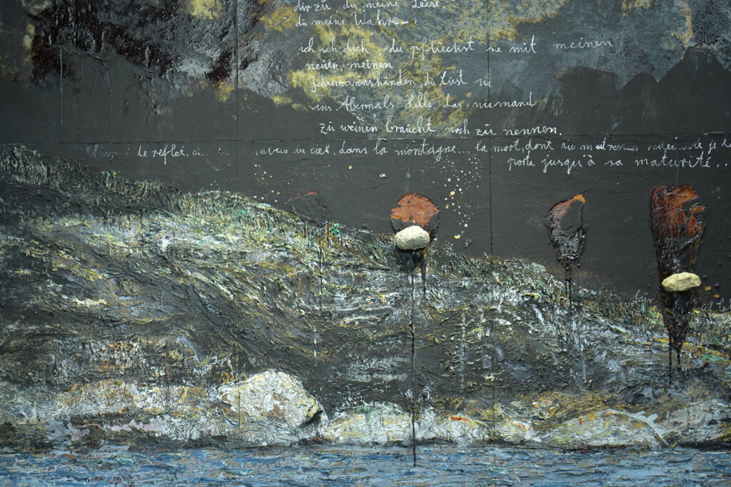 Vue de l'exposition Pour Paul Celan d'Anselm Kiefer au Grand Palais Ephémère 