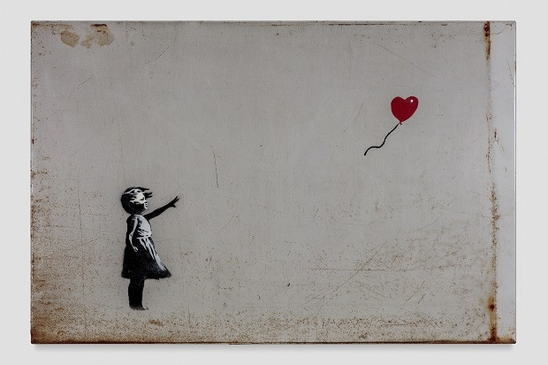 Banksy, Petite Fille au ballon rouge, 2006
