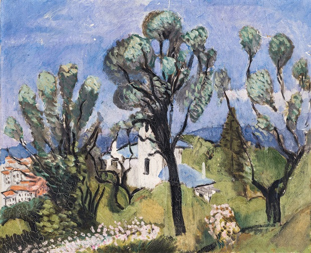 Henri Matisse, La Villa bleue à Nice, 1918