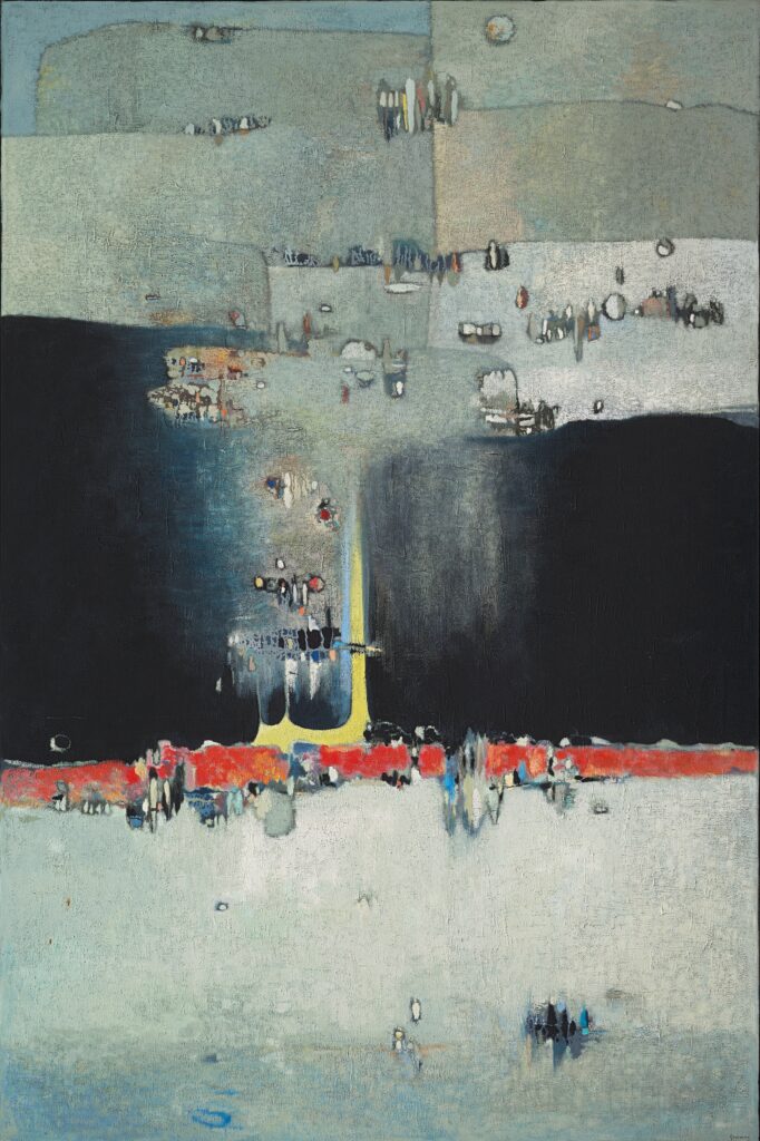 Abdelkader Guermaz, Composition, 1972 