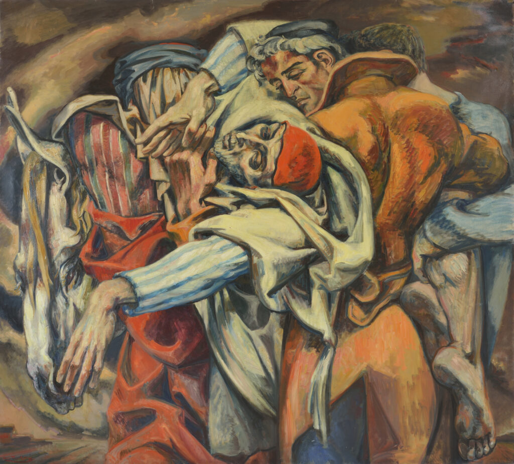 Boris Taslitzky, Le bon samaritain, 1960
