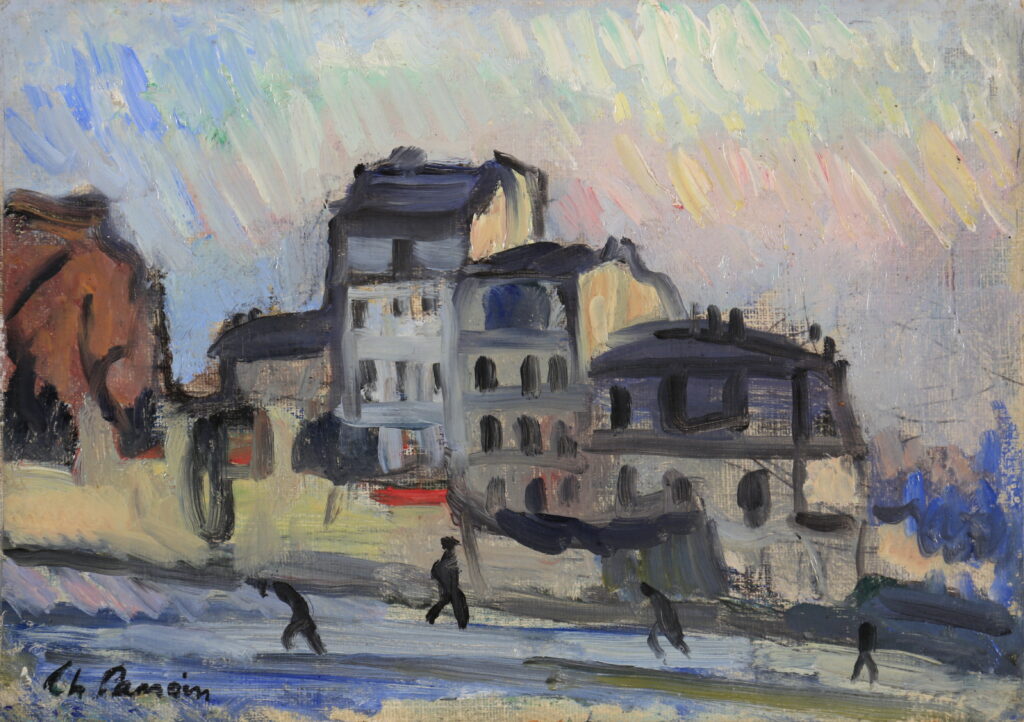 Charles Camoin, Maisons à Montmartre, vers 1908
