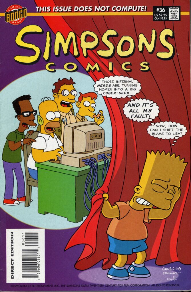 Matt Groening, Simpsons Comics - Radioactive Man,1998