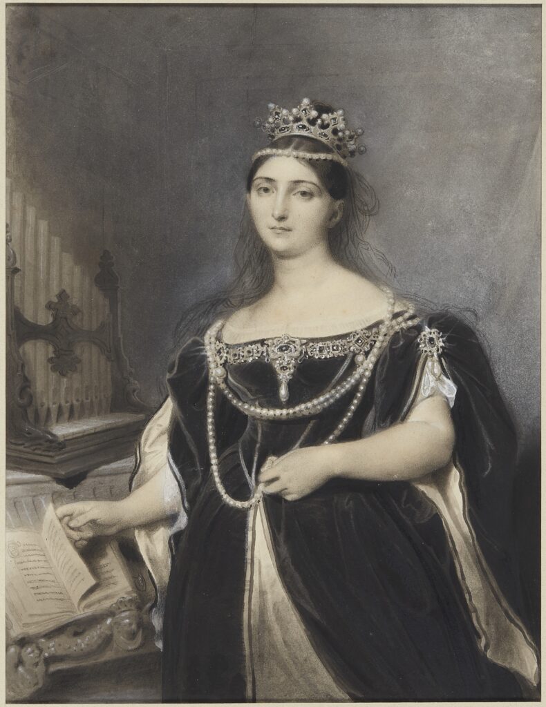 Louis-Pierre Henriquel-Dupont, Madame Pasta dans le rôle d'Anna Bolena (Nom d'usage), 1832