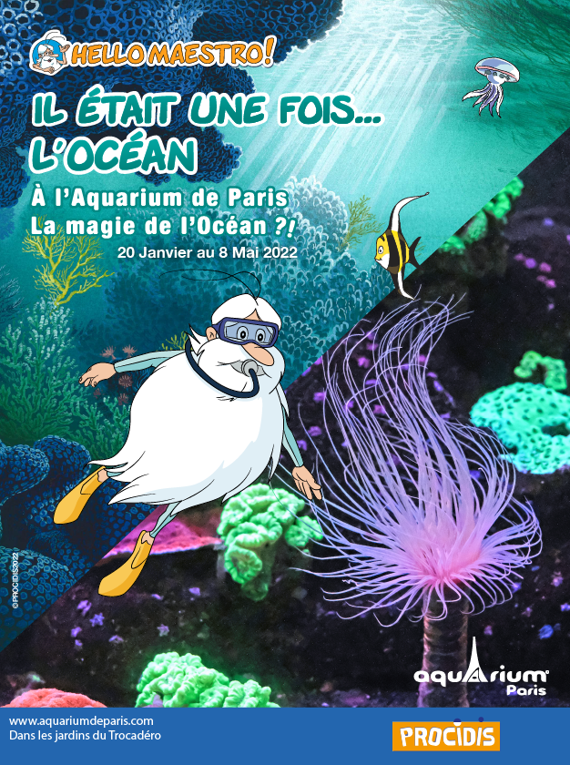 Exposition Il était une fois... l'Océan, Aquarium de Paris 