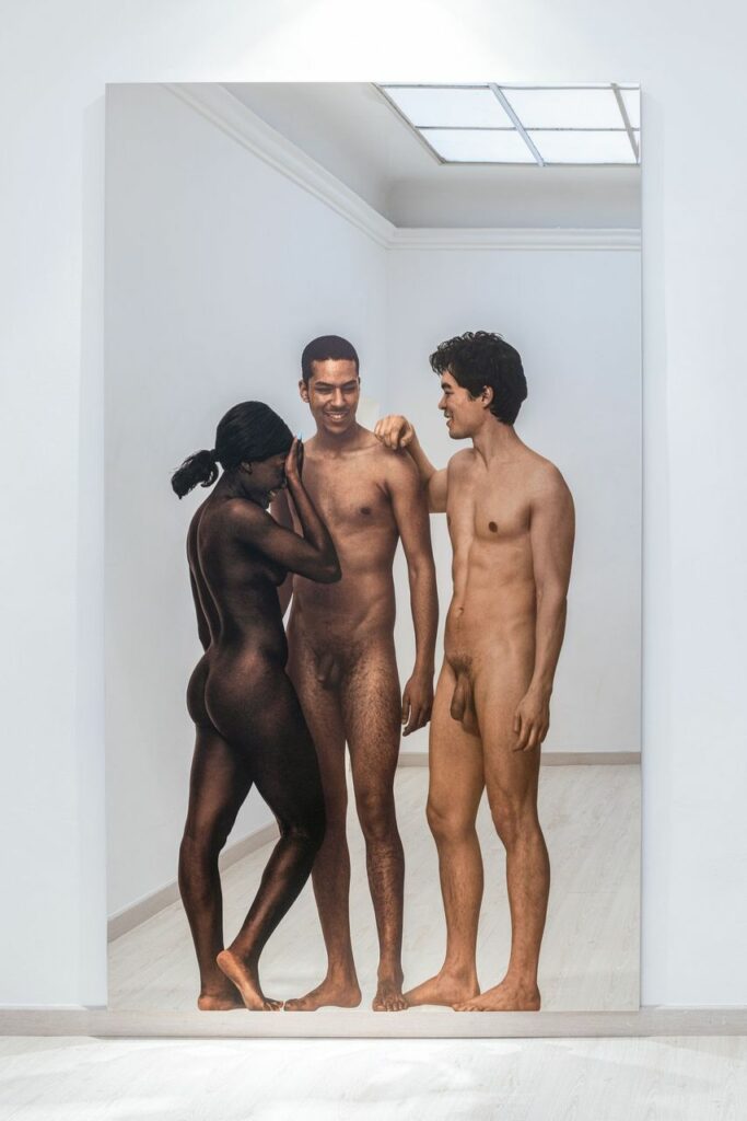 Michelangelo Pistoletto, Messa a nudo H, 2020
