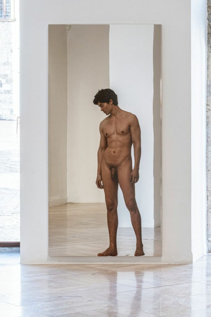 Michelangelo Pistoletto, Messa a nudo M, 2020