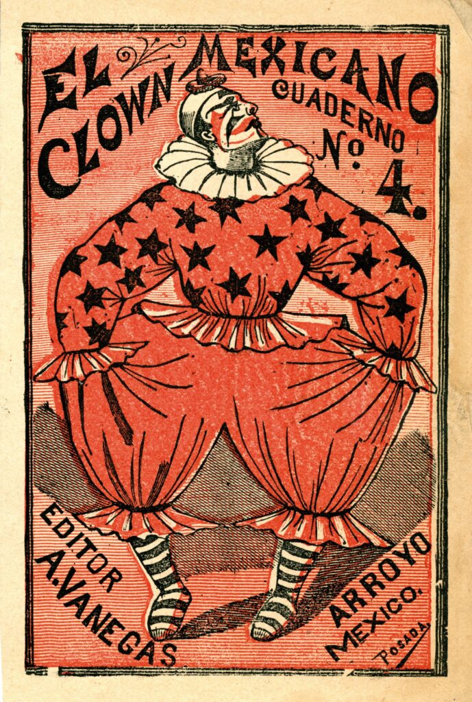 El Clown mexicano n°4 (Le clown mexicain), vers 1891