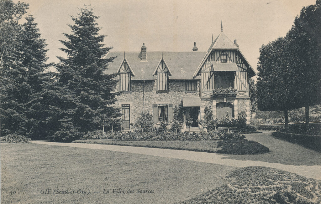 Villa des Sources, début XXe siècle