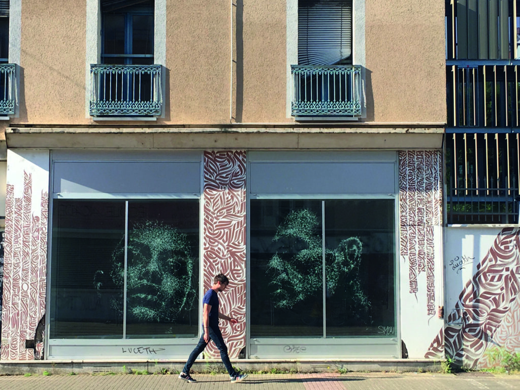 Simon Berger, Street Art fest Grenoble, 2020 