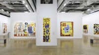 Vue de l'exposition Shirley Jaffe une Américaine à Paris au Centre Pompidou (13)