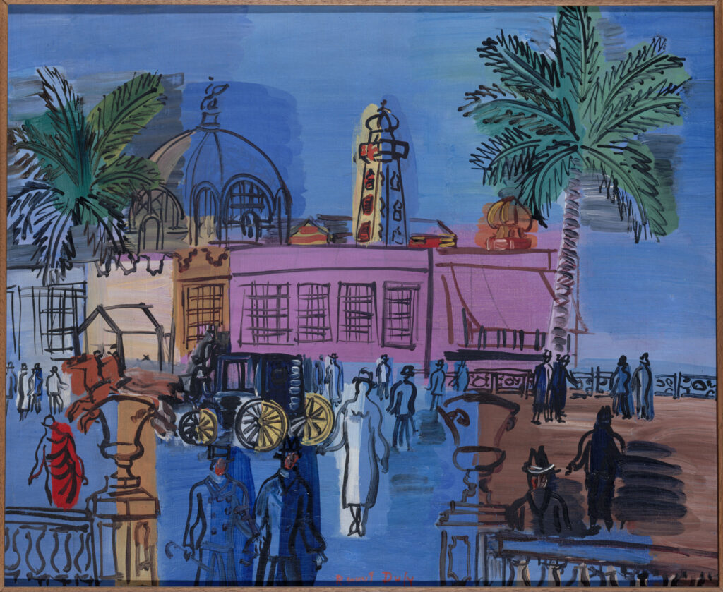 Raoul Dufy, La jetée-promenade à Nice, vers 1926