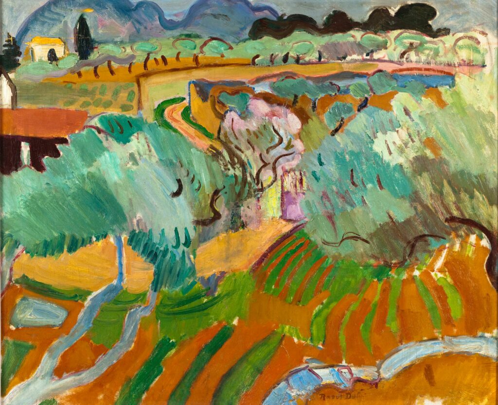 Raoul Dufy, Paysage de Provence, 1915