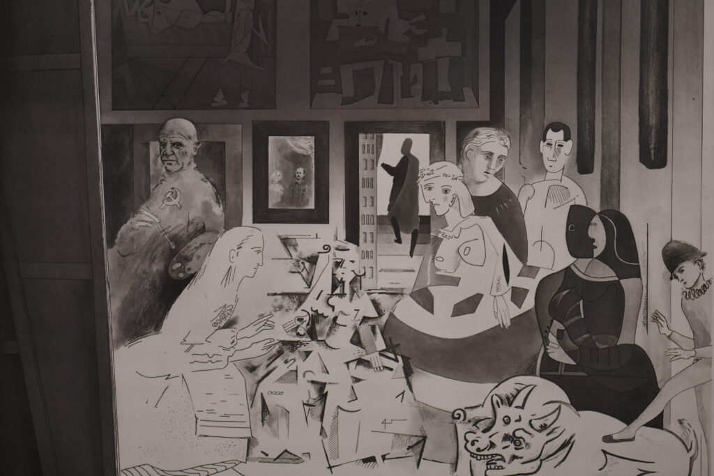 Vue de l'exposition Picasso, L'Effervescence des formes, Cité du vin 
