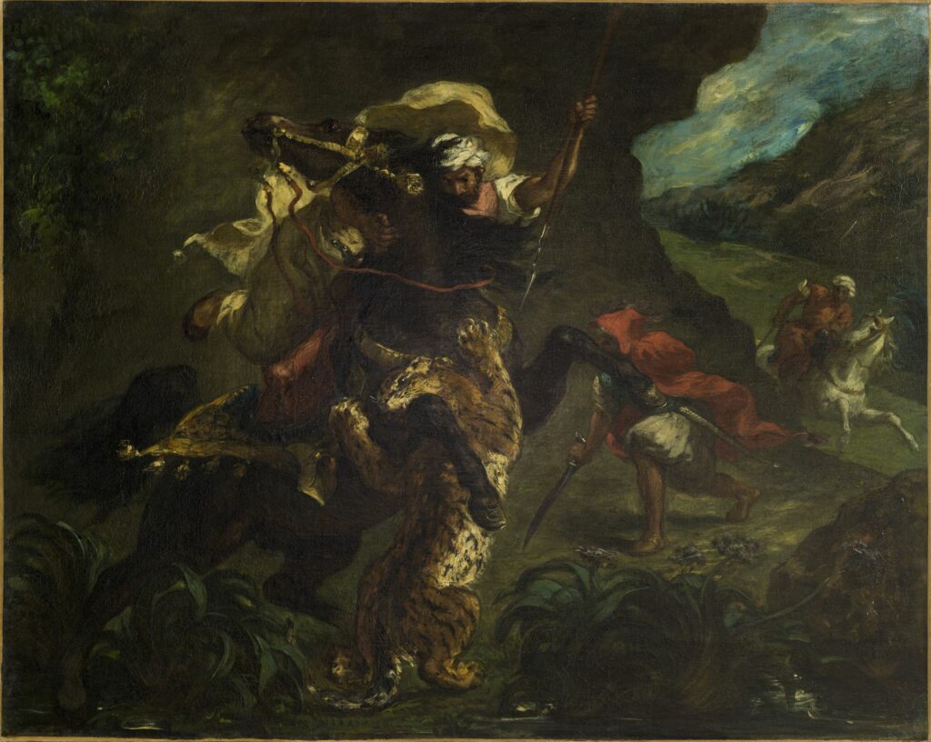 Eugène Delacroix, Chasse au tigre