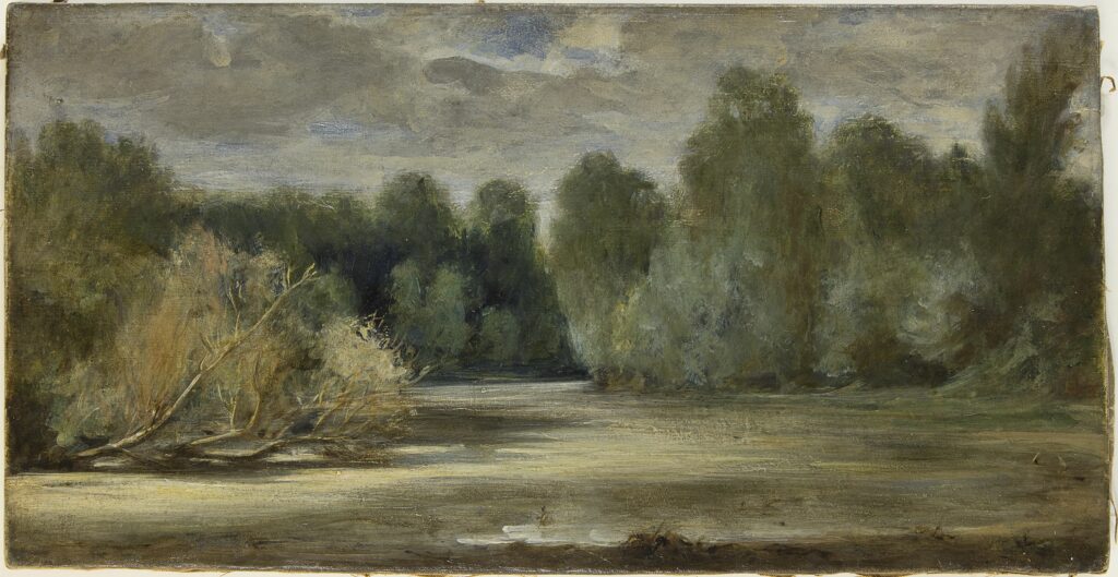 Eugène Delacroix, L'étang