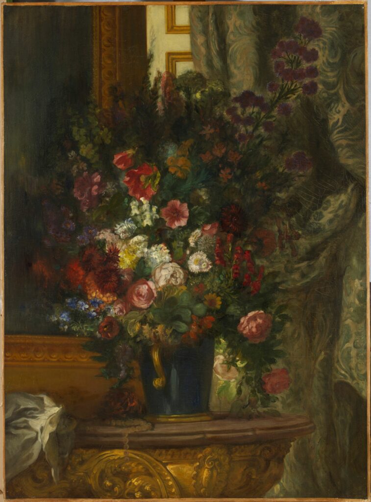 Eugène Delacroix, Vase à la console