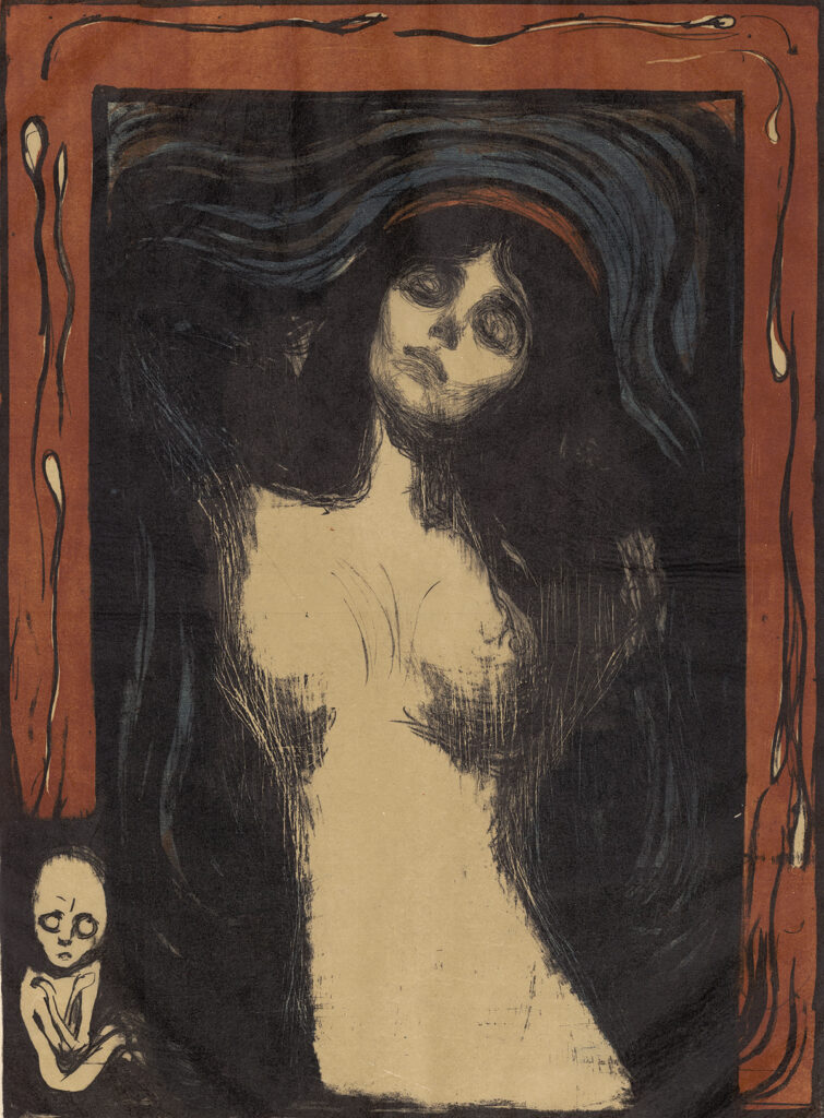 Edvard Munch, Madonna, 1895/1902