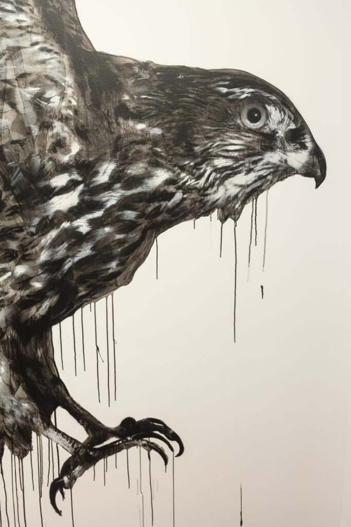 Jussi TwoSeven, Bird of prey (Accipiter gentilis), 2022