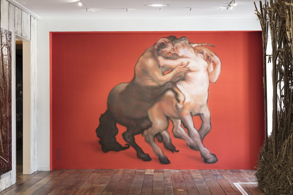 Andrea Ravo Mattoni, Les Amours des centaures d'après Rubens, 2022