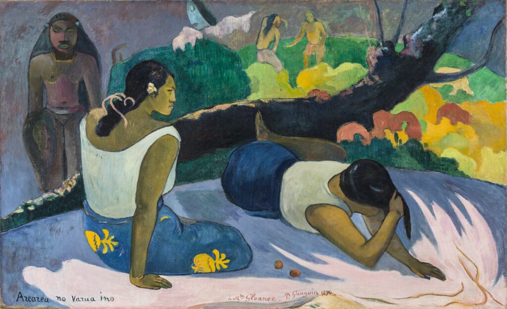 Paul Gauguin, The Amusement of the Evil Spirit, 1891