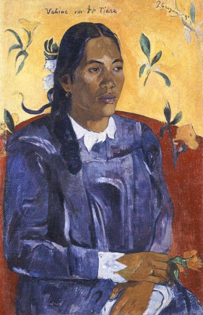 Paul Gauguin, The Woman with the Flower, 1891
