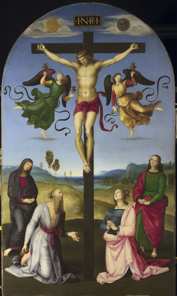 Raphaël, La Crucifixion Mond, 1502