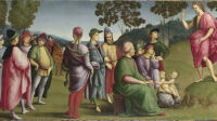 Exposition Raphael, National Gallery of London, Saint Jean-Baptiste prêchant, 1505