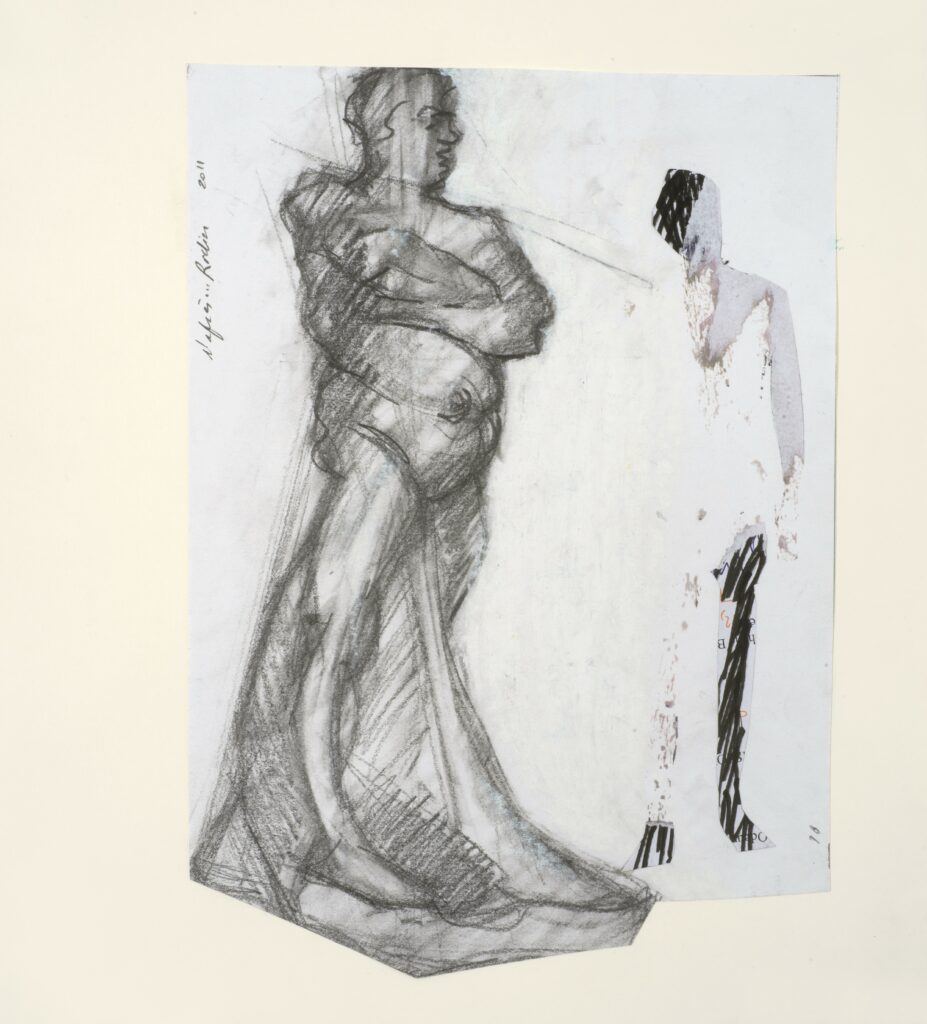Pierre Buraglio, D’après Rodin, Balzac, 2020-2021