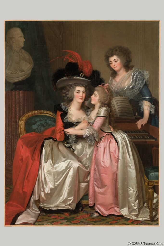 Jean-Laurent Mosnier, Portrait de la famille Bergeret de Grandcourt, vers 1785