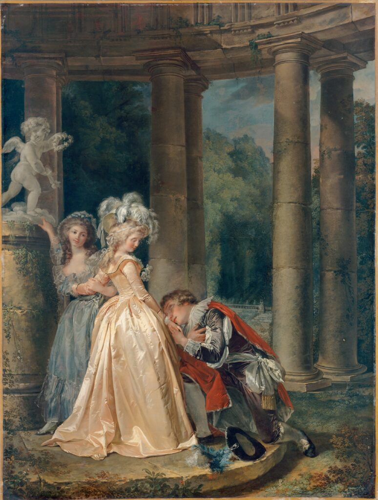 Louis-Roland Trinquesse, Le Serment à l’amour, 1786