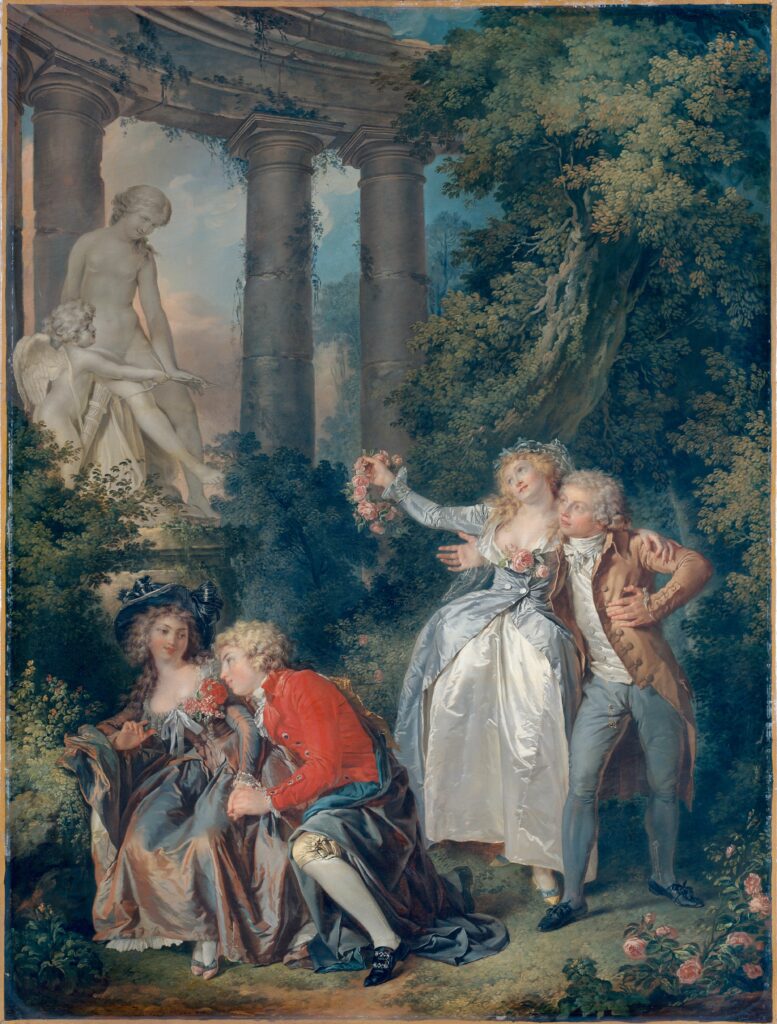 Louis-Roland Trinquesse, L’Offrande à Vénus, 1786