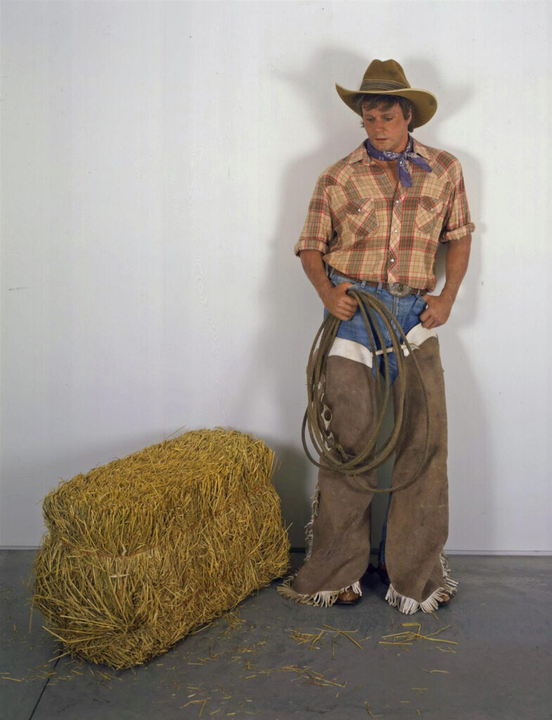 Duane Hanson, Cowboy with Hay, 1984