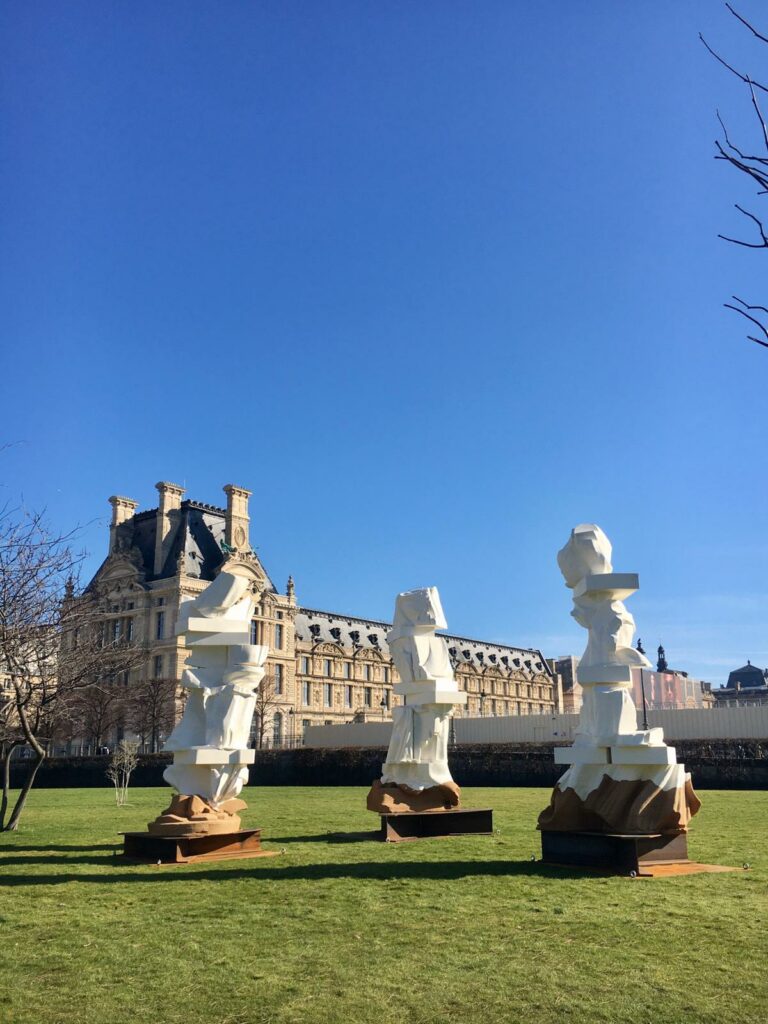 Pedro Cabrita Reis, Les Trois Graces au Jardin des Tuileries