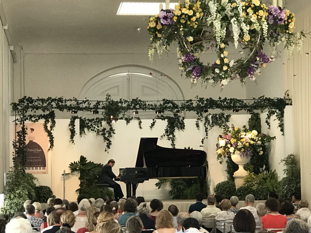 Festival Chopin, à l'Orangerie de Bagatelle