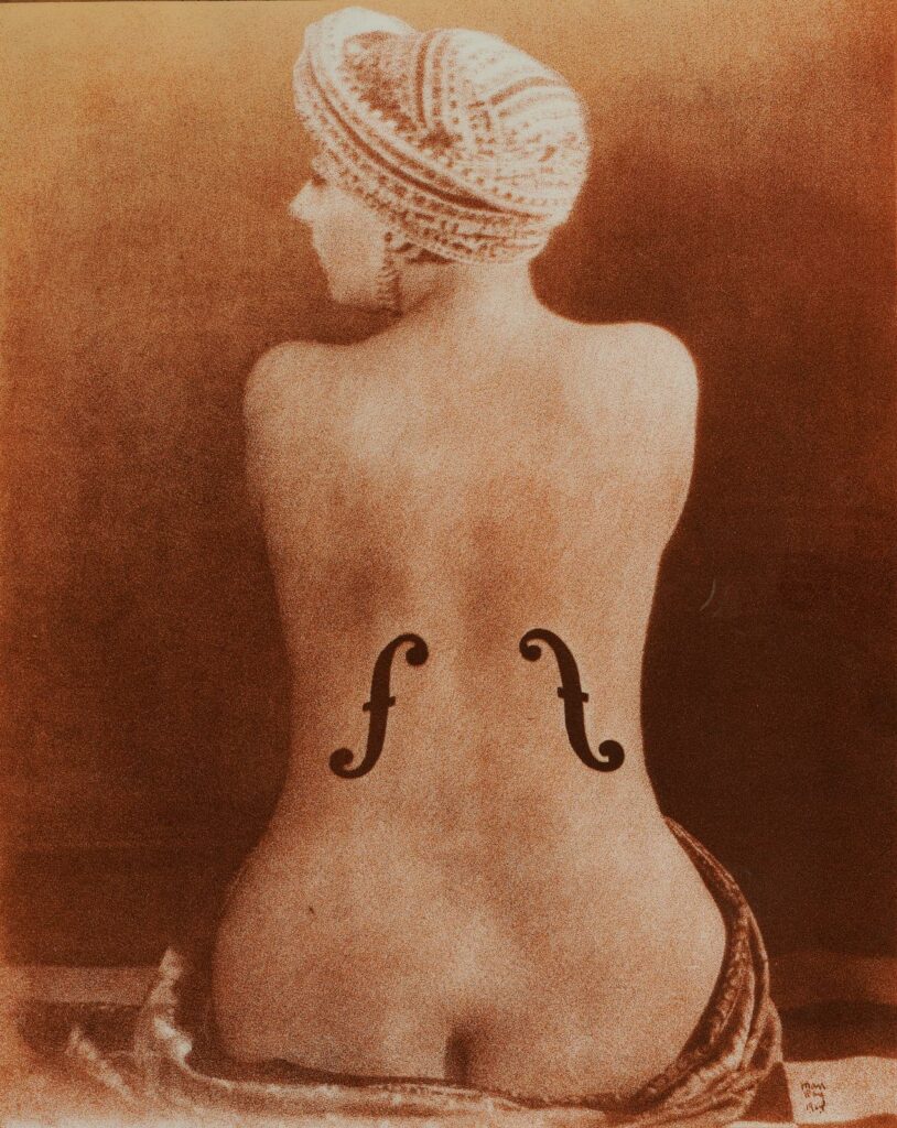 Man Ray, Sérigraphie du Violon d'Ingres, 1970