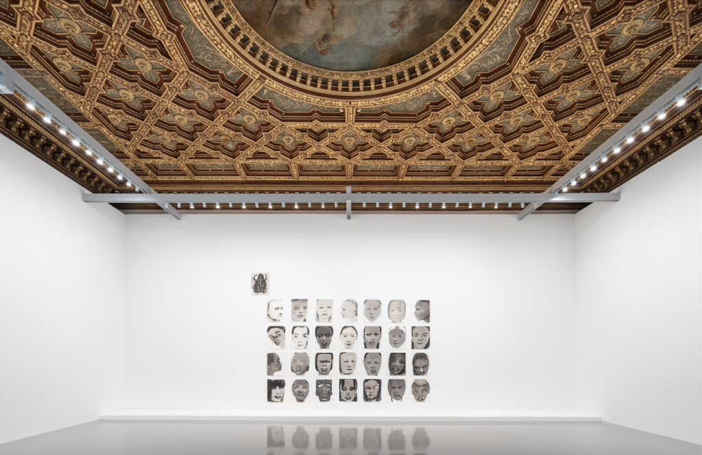 Vue de l'exposition Marlene Dumas au Palazzo Grassi / Collection Pinault, 2022